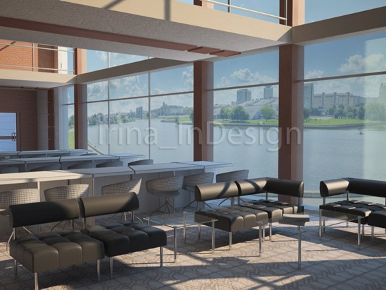 Интерьер библиотеки: 1