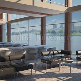 Интерьер библиотеки: 1